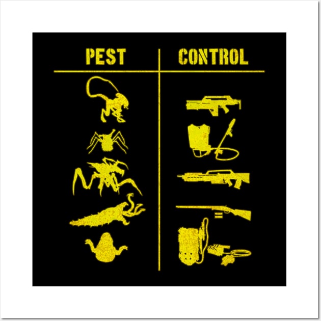 Pest Control Wall Art by CCDesign